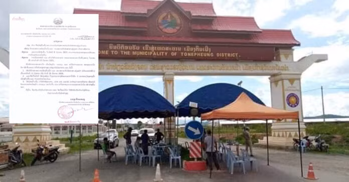 Lào bất ngờ tái phong tỏa một huyện của tỉnh Bokeo