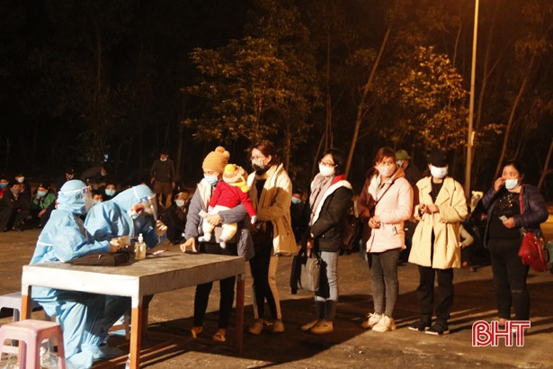 206 công dân vào cách ly tập trung tại KTX Trường Đại học Hà Tĩnh