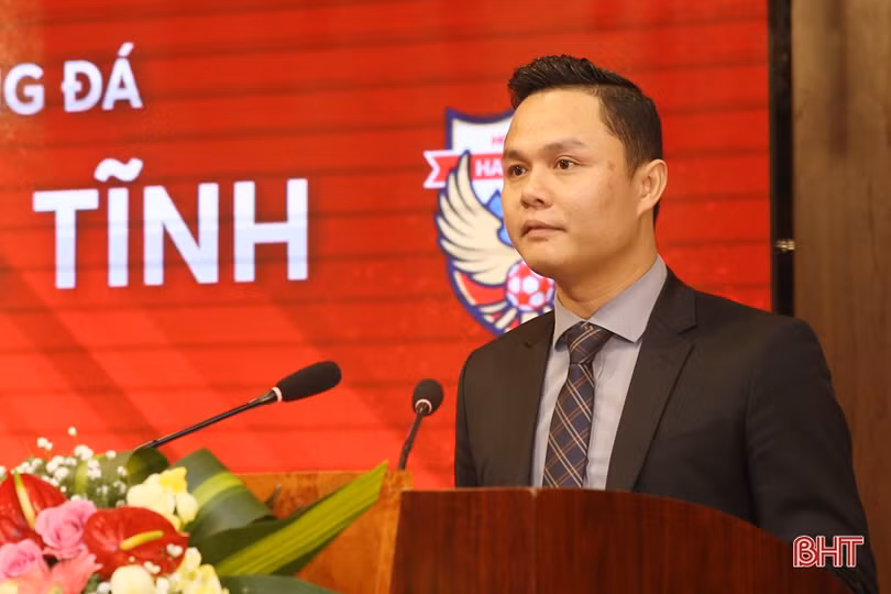 Xuất quân thi đấu mùa giải mới, Hồng Lĩnh Hà Tĩnh đặt mục tiêu top 6 V.League 2021