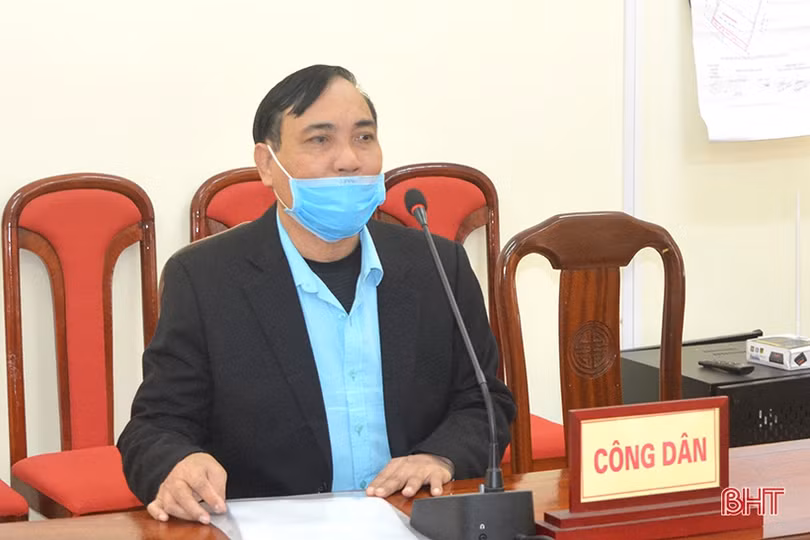 Phân loại từng vụ việc người dân kiến nghị để các cấp, ngành ở Hà Tĩnh xử lý đúng thẩm quyền