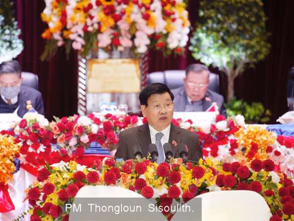 Ông Thongloun Sisoulith được bầu làm Tổng Bí thư Đảng Nhân dân Cách mạng Lào