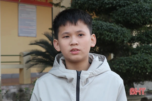 “Cú đúp” giải nhất kỳ thi học sinh giỏi tỉnh lớp 9 của thành phố Hà Tĩnh