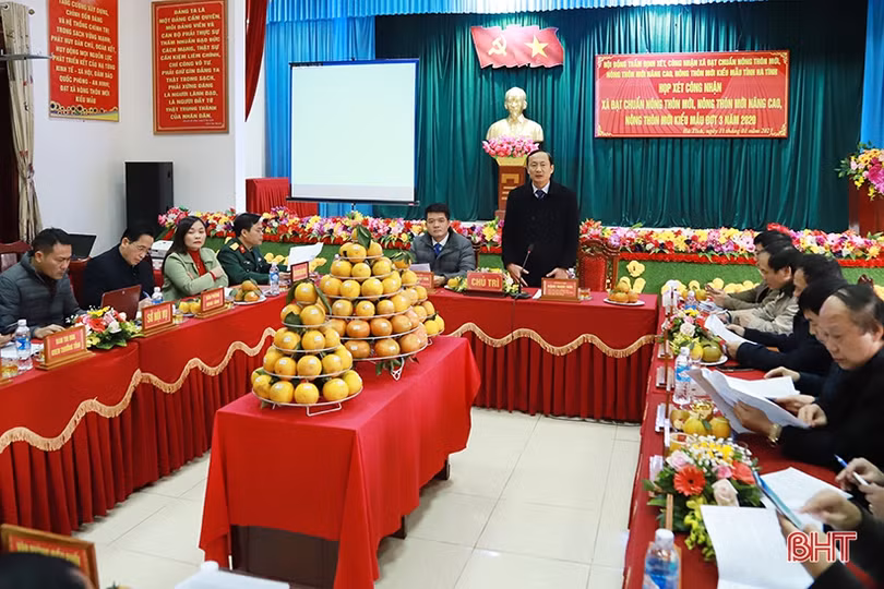 Hà Tĩnh có 2 xã đạt chuẩn nông thôn mới kiểu mẫu