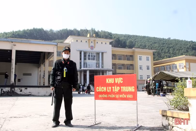 326 công dân được cách ly tại Cửa khẩu quốc tế Cầu Treo - Hà Tĩnh