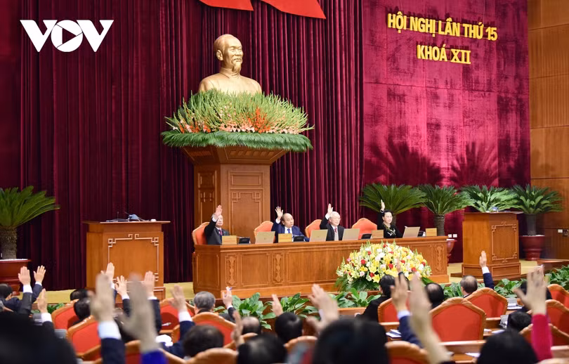 Khai mạc trọng thể Hội nghị Trung ương 15