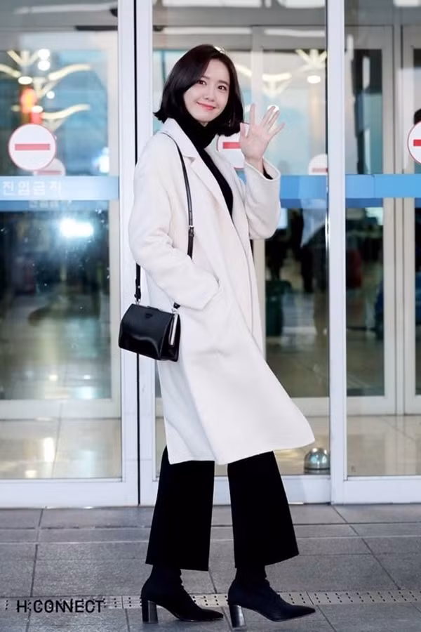 Cách diện áo dạ dáng dài hợp mốt