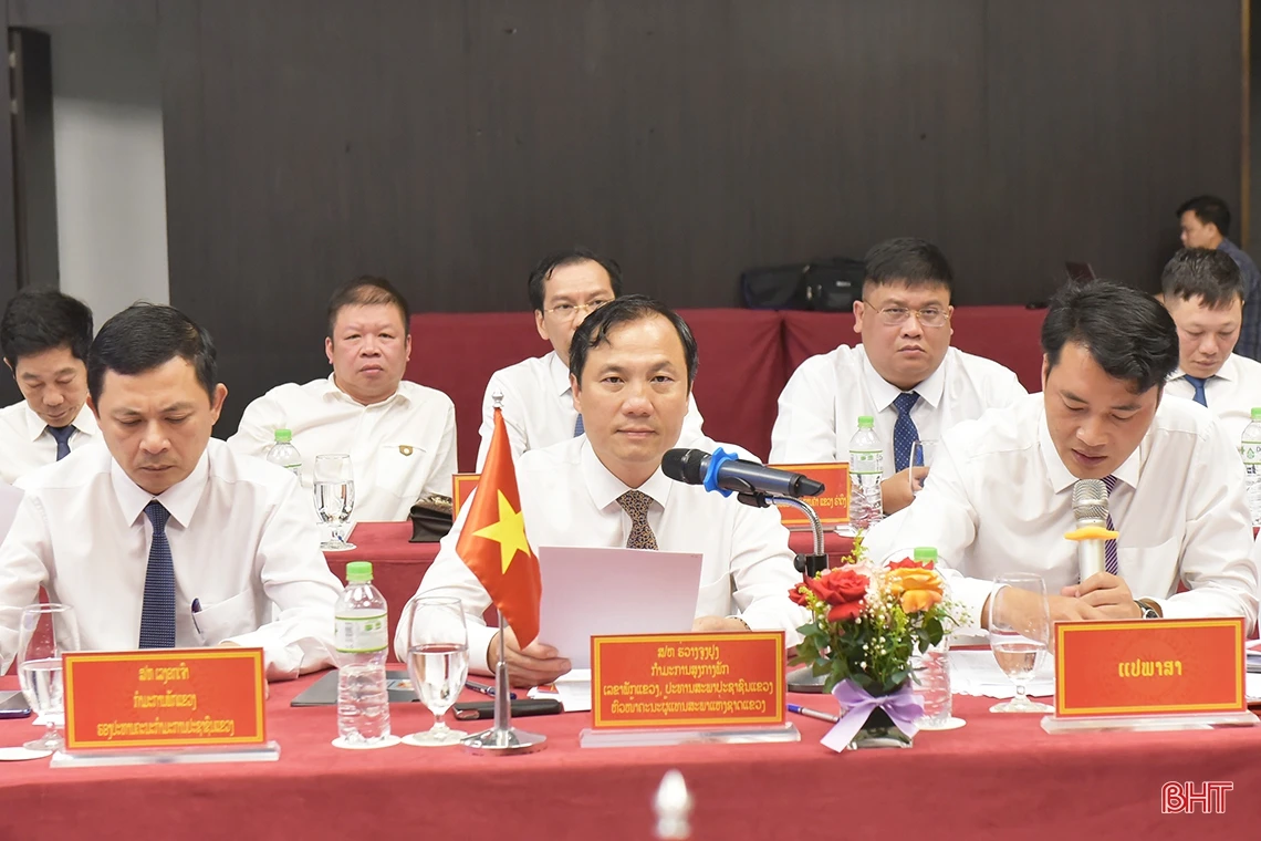 Tăng cường xúc tiến đầu tư giữa Hà Tĩnh và Khăm Muộn