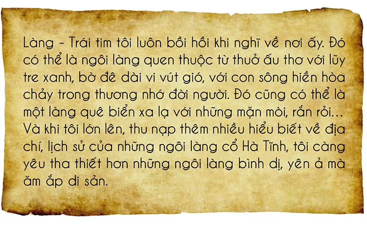 Dọc miền đất cổ Hà Tĩnh...
