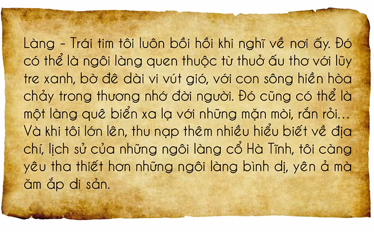 Dọc miền đất cổ Hà Tĩnh...