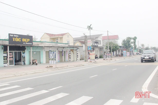 Xã ven đô Hà Tĩnh phát triển thương mại – dịch vụ