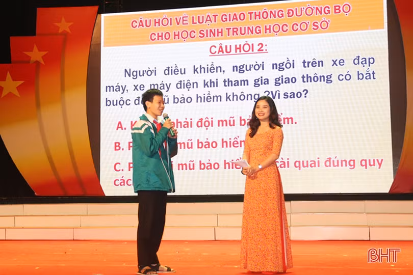 Nhiều cung bậc cảm xúc khi xem “An toàn giao thông cho trẻ em”