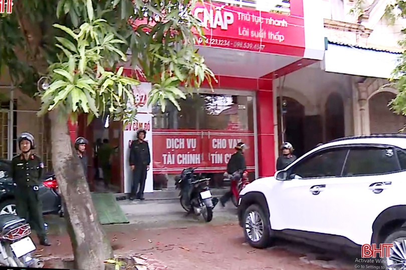 Hà Tĩnh xóa sổ các tổ chức “tín dụng đen” núp bóng doanh nghiệp ảnh 7 Hà Tĩnh xóa sổ các tổ chức “tín dụng đen” núp bóng doanh nghiệp