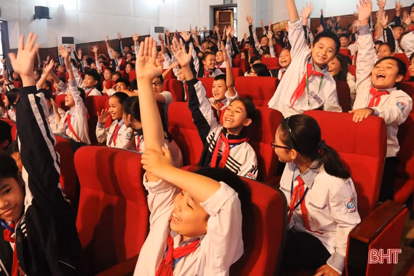 Nhiều cung bậc cảm xúc khi xem “An toàn giao thông cho trẻ em”