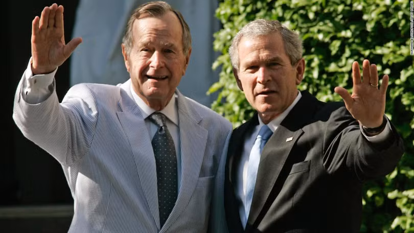 Những lời cuối cùng của Bush “cha” gửi tới con trai George W. Bush