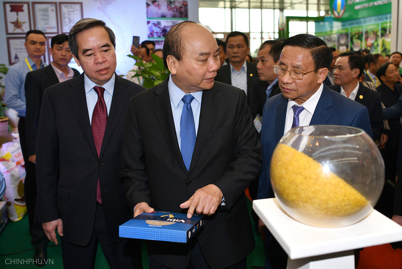 Bí thư Tỉnh ủy Hà Tĩnh dự triển lãm 10 năm Nghị quyết “tam nông”