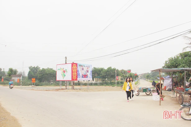 Xã ven đô Hà Tĩnh phát triển thương mại – dịch vụ