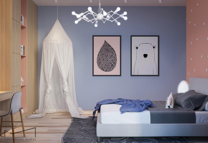 Phòng ngủ sáng tạo khiến cả bé và bố mẹ đều mê