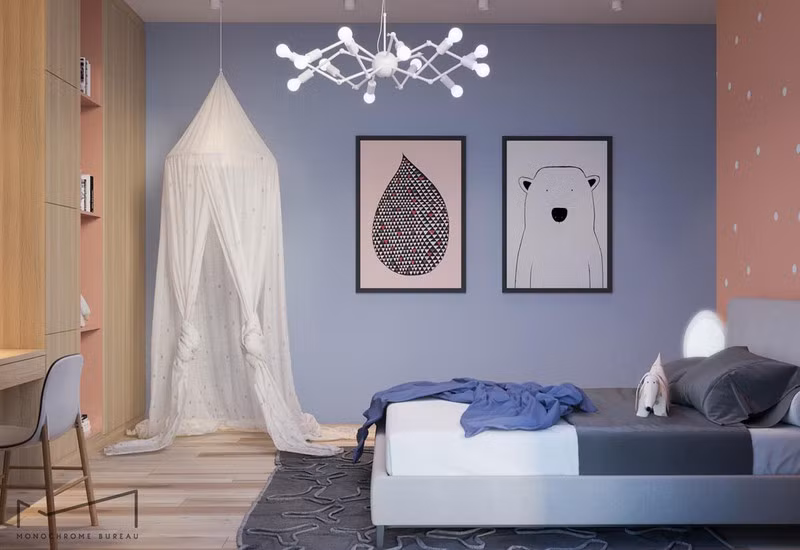 Phòng ngủ sáng tạo khiến cả bé và bố mẹ đều mê