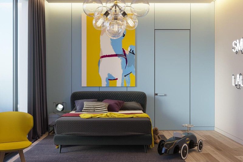 Phòng ngủ sáng tạo khiến cả bé và bố mẹ đều mê