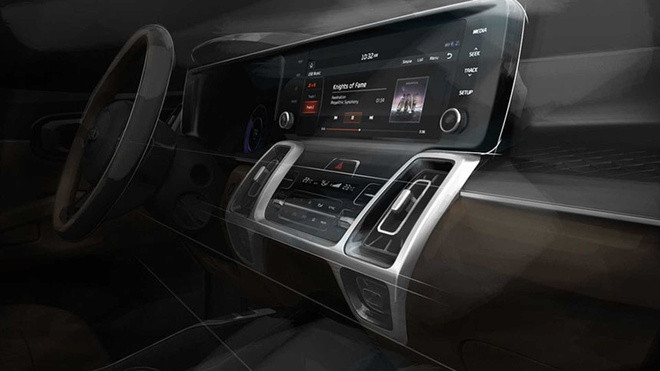 Lộ diện nội thất và động cơ Kia Sorento 2021