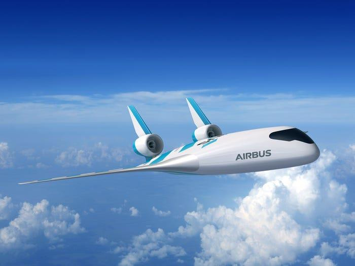 Chi tiết mẫu máy bay độc dị trong tương lai của Airbus
