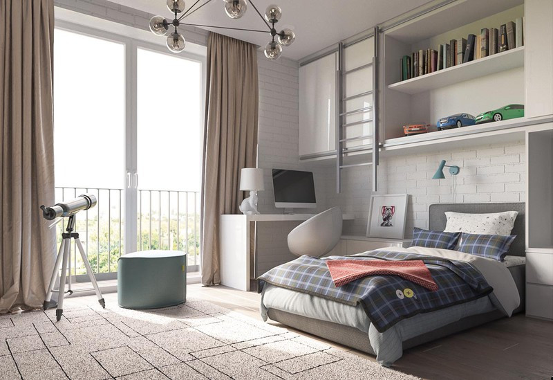 Phòng ngủ sáng tạo khiến cả bé và bố mẹ đều mê