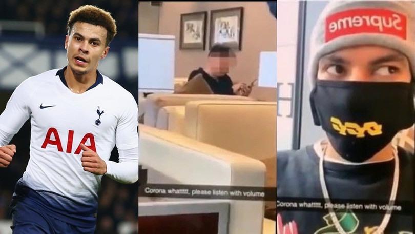 Tiền vệ Dele Alli mới đây phải lên tiếng xin lỗi vì video miệt thị một người đàn ông châu Á ở sân bay Heathrow (Anh). Ảnh: Daily Mail . Son Heung-min và virus corona phơi bày mặt xấu bóng đá Anh
