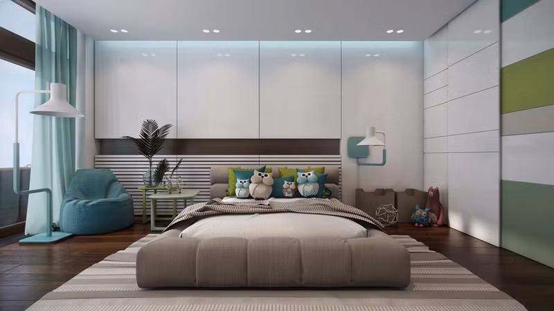 Phòng ngủ sáng tạo khiến cả bé và bố mẹ đều mê