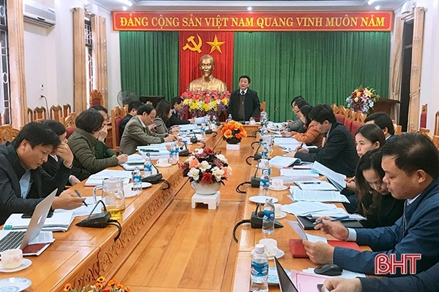 Đảng bộ Hương Sơn sẵn sàng cho kỳ đại hội thành công