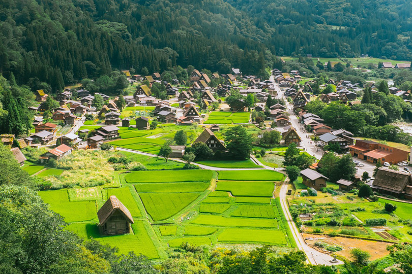 Cảnh đẹp mê hồn tại ngôi làng bộ truyện tranh Doraemon ra đời