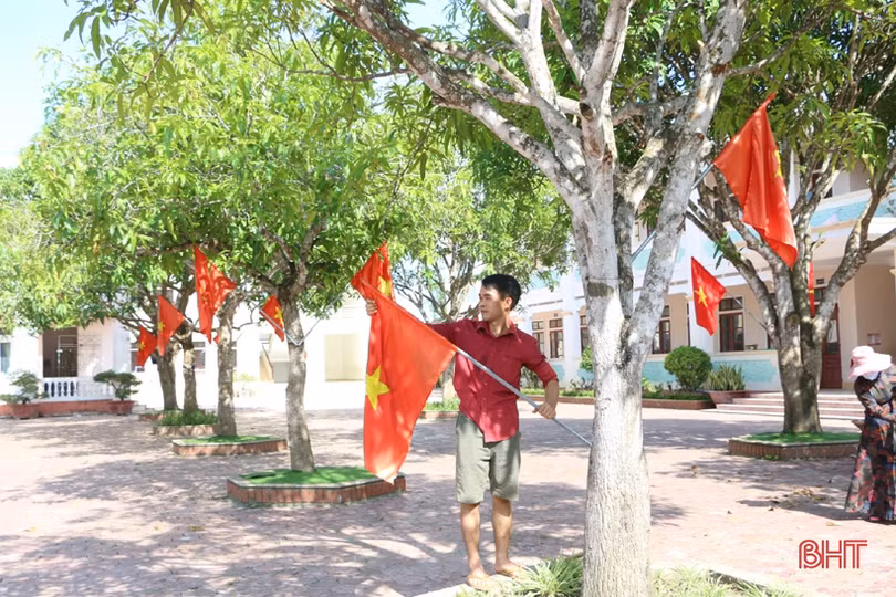 Trường lớp khang trang, sạch đẹp đón học sinh Hà Tĩnh tựu trường