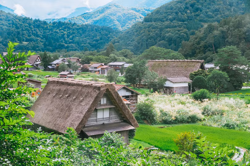 Cảnh đẹp mê hồn tại ngôi làng bộ truyện tranh Doraemon ra đời