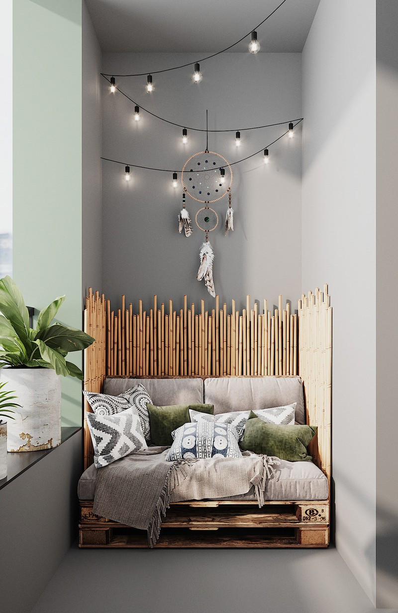 căn hộ lạ mắt với đồ nội thất mây tre đan hình 5 Căn hộ lạ mắt với đồ nội thất mây tre đan
