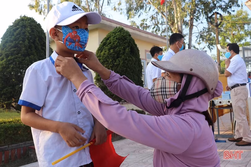 Sáng nay, 668 trường học ở Hà Tĩnh khai giảng năm học mới