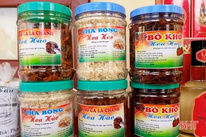 33 sản phẩm miền núi thơm Hà Tĩnh đăng ký tham gia OCOP năm 2020