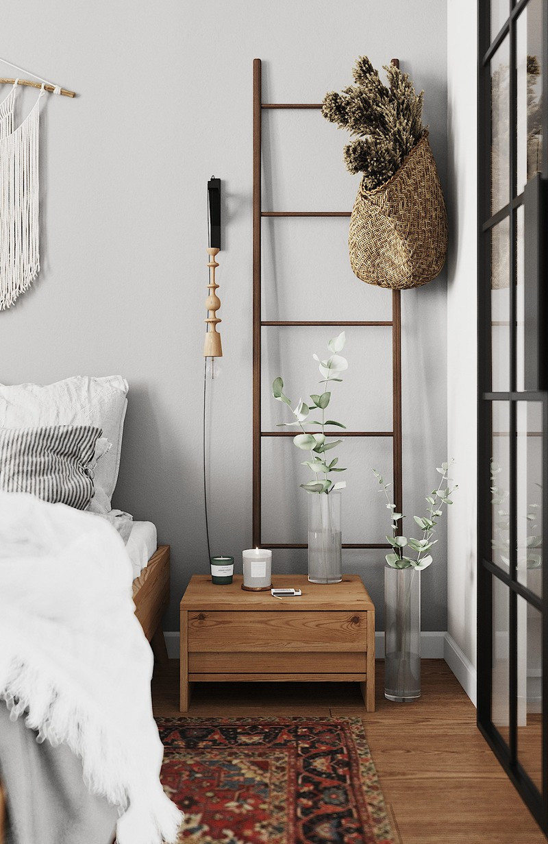 căn hộ lạ mắt với đồ nội thất mây tre đan hình 9 Căn hộ lạ mắt với đồ nội thất mây tre đan