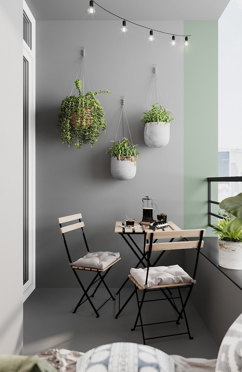 căn hộ lạ mắt với đồ nội thất mây tre đan hình 6 Căn hộ lạ mắt với đồ nội thất mây tre đan