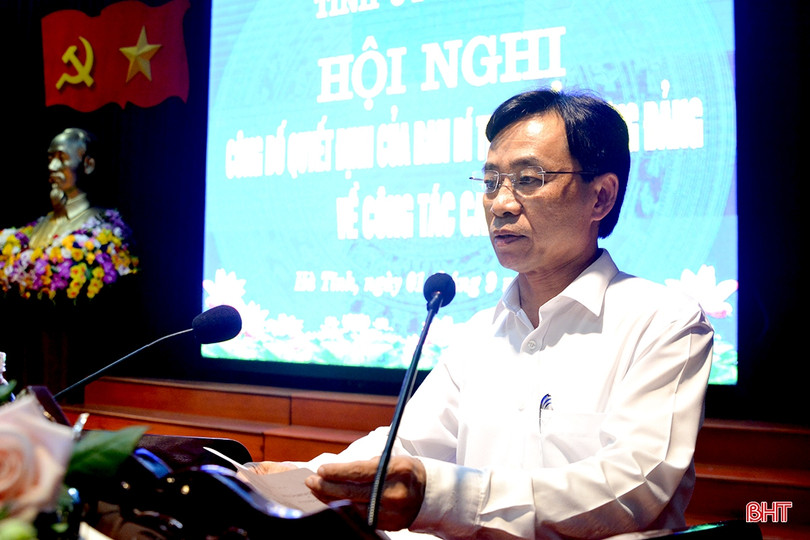 Ban Bí thư Trung ương Đảng chỉ định Giám đốc Công an tỉnh Hà Tĩnh tham gia Ban Thường vụ Tỉnh ủy