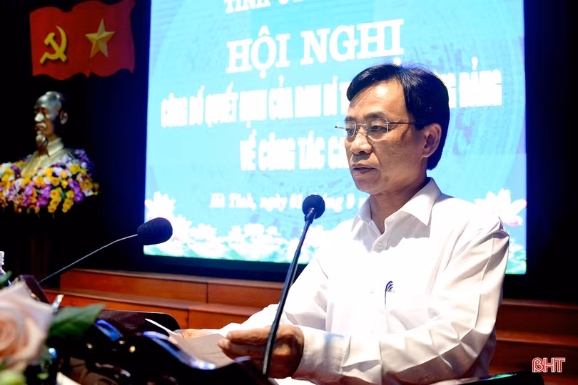 Ban Bí thư Trung ương Đảng chỉ định Giám đốc Công an tỉnh Hà Tĩnh tham gia Ban Thường vụ Tỉnh ủy