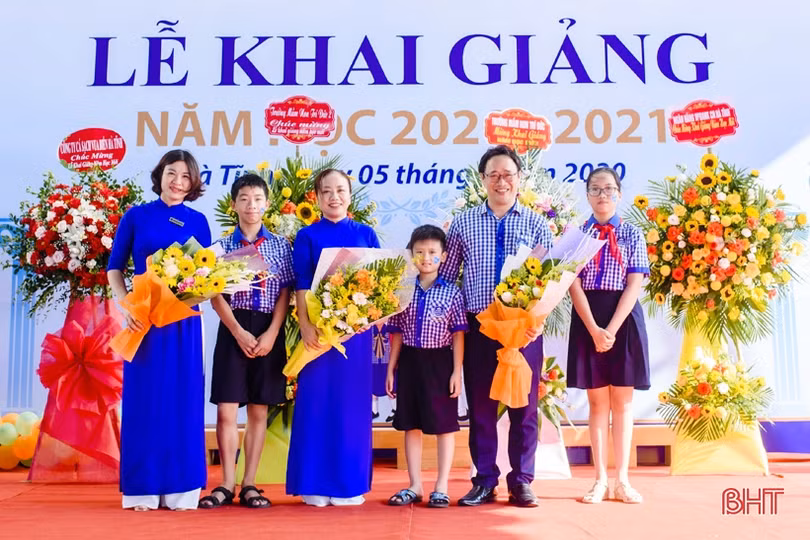 Học sinh trường Albert Einstein gửi gắm điều ước năm học mới