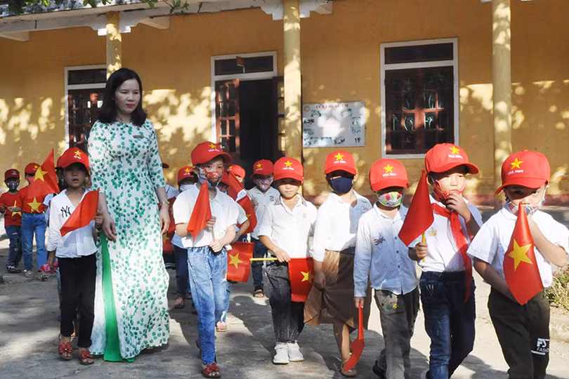 Sáng nay, 668 trường học ở Hà Tĩnh khai giảng năm học mới