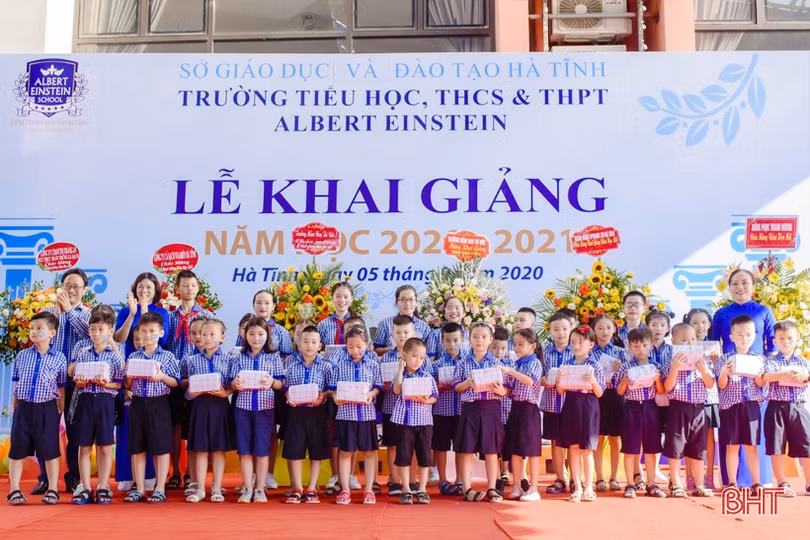 Học sinh trường Albert Einstein gửi gắm điều ước năm học mới