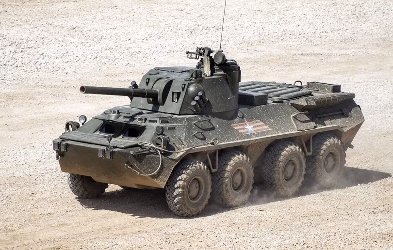 Uy lực của siêu súng cối 2S4 Tyulpan mạnh nhất thế giới mà Nga sở hữu