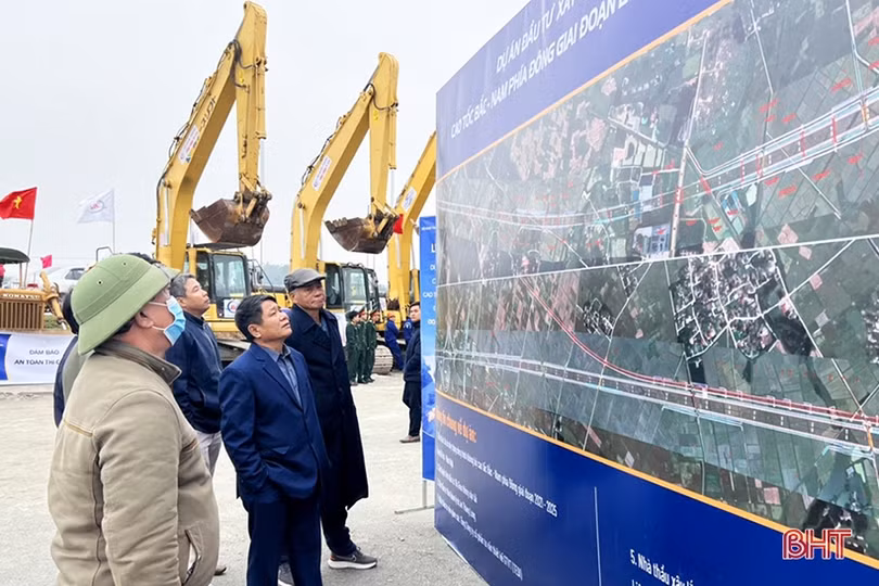 Hà Tĩnh giải ngân nguồn vốn GPMB cao tốc Bắc - Nam đạt hơn 95%