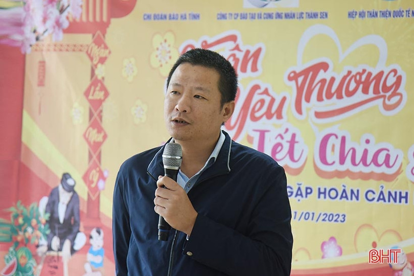 “Xuân yêu thương - Tết chia sẻ” đến với bệnh nhân gặp hoàn cảnh khó khăn ở Hà Tĩnh