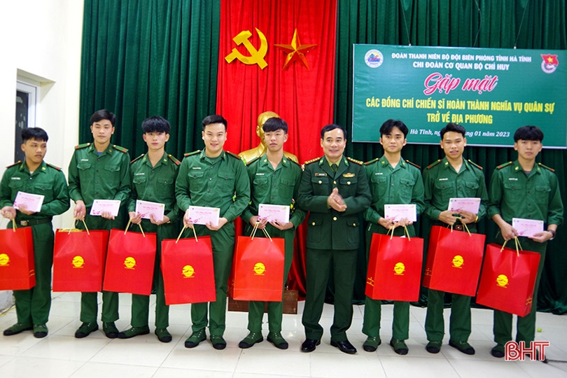 Gặp mặt quân nhân hoàn thành nghĩa vụ quân sự trở về địa phương