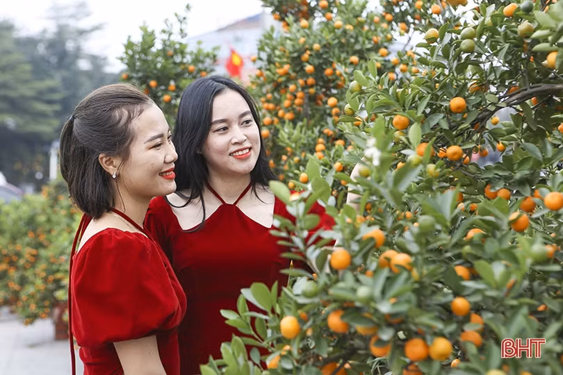 Hòa cùng không gian văn hóa tết trên các miền quê Hà Tĩnh