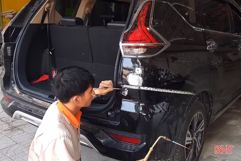 Dịch vụ chăm sóc, làm đẹp “xế hộp” ở Hà Tĩnh nhộn nhịp mùa tết