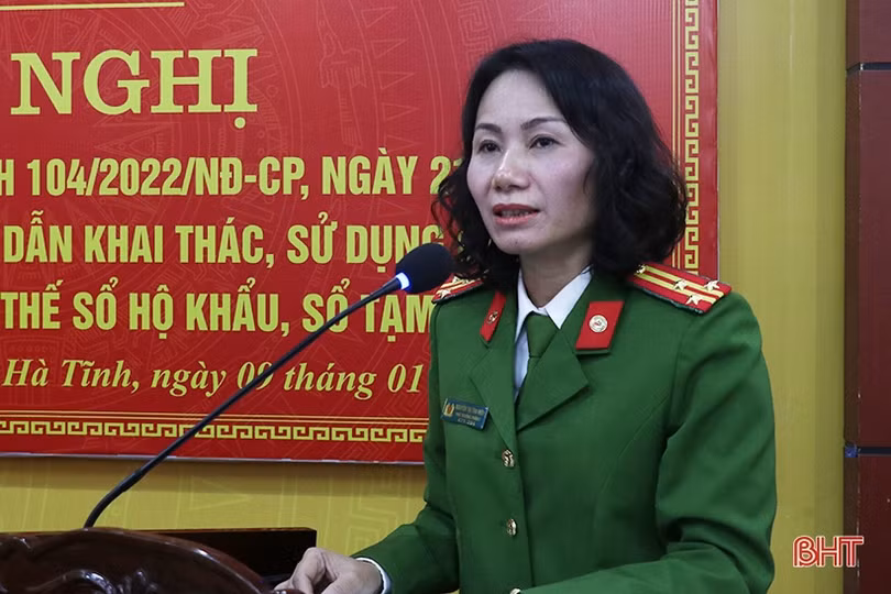 Tập trung tuyên truyền đến người dân Hà Tĩnh về cách thức khai thác, sử dụng thông tin về cư trú