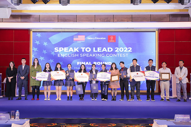 Học sinh Hà Tĩnh giành á quân cuộc thi hùng biện tiếng Anh toàn quốc